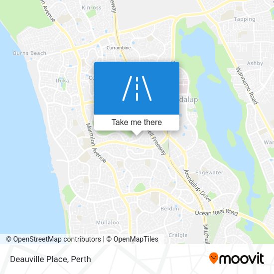 Deauville Place map