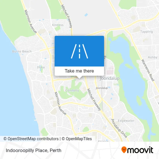 Mapa Indooroopilly Place