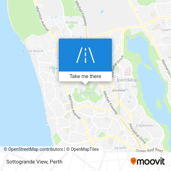 Mapa Sottogrande View