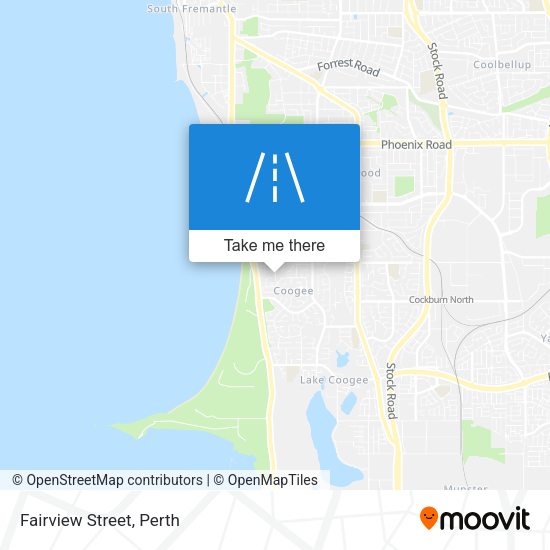 Fairview Street map