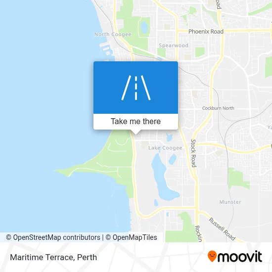 Mapa Maritime Terrace