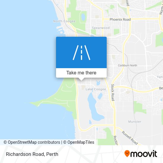 Richardson Road map