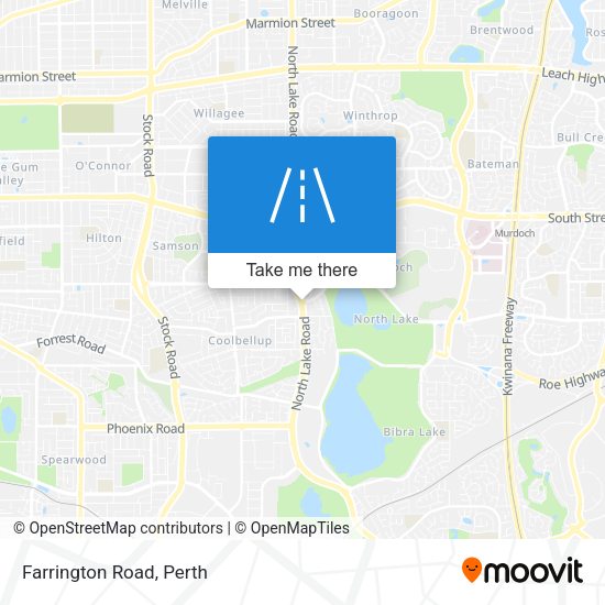 Farrington Road map