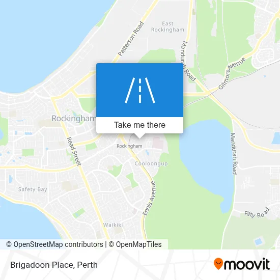 Mapa Brigadoon Place