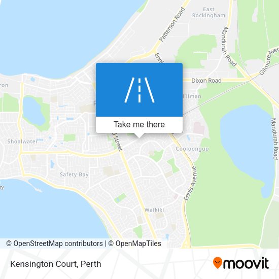 Kensington Court map