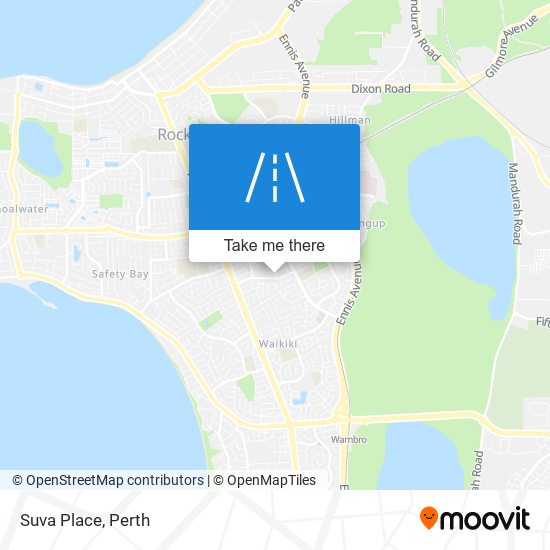 Suva Place map