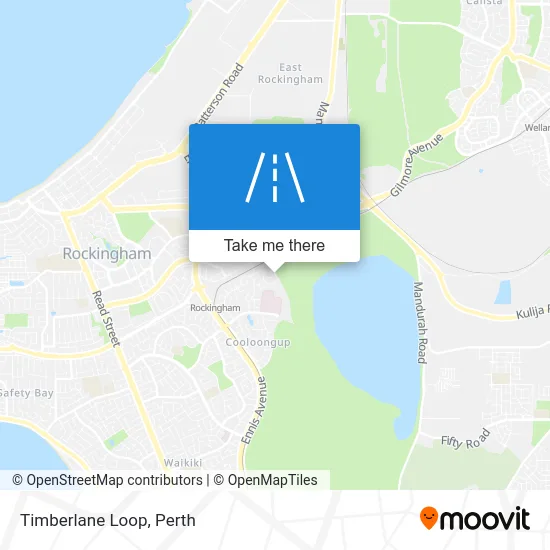 Mapa Timberlane Loop