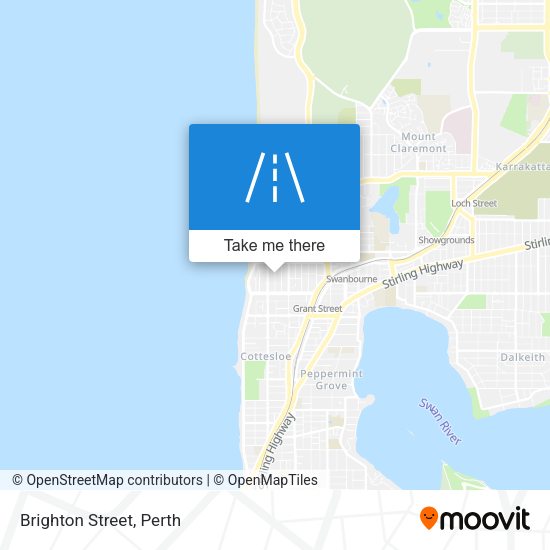 Brighton Street map