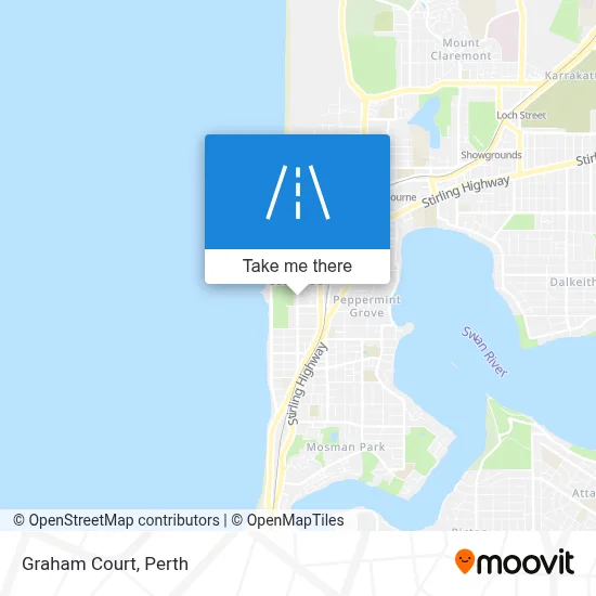 Mapa Graham Court