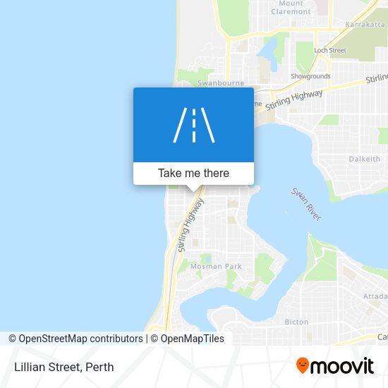 Lillian Street map
