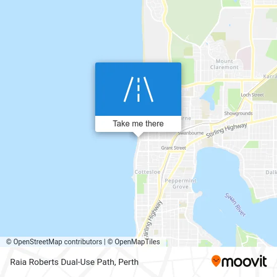 Mapa Raia Roberts Dual-Use Path
