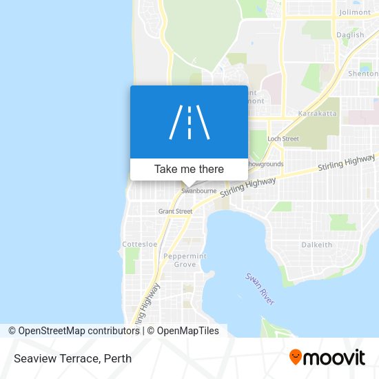 Seaview Terrace map