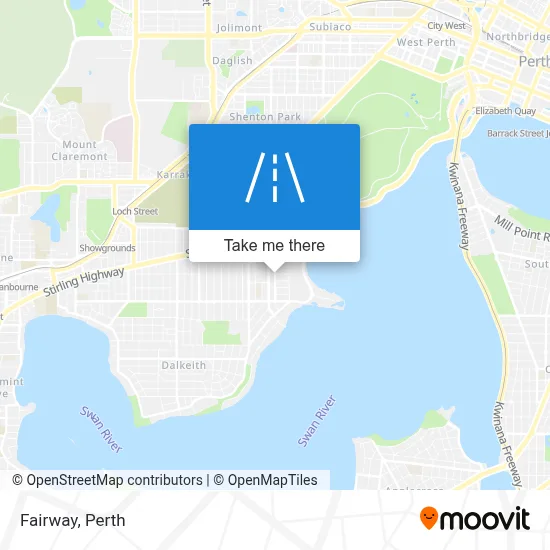 Mapa Fairway
