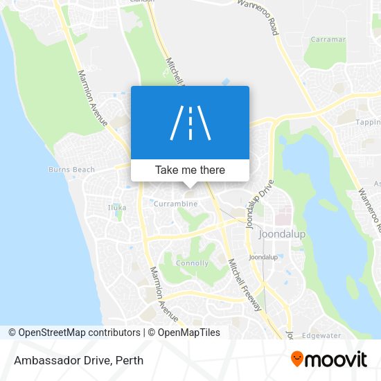 Ambassador Drive map