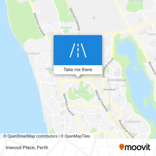 Mapa Inwood Place