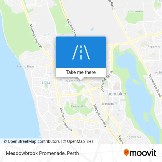 Mapa Meadowbrook Promenade