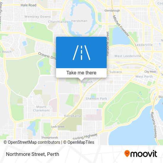 Northmore Street map