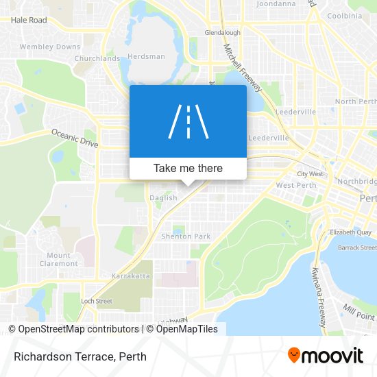 Richardson Terrace map
