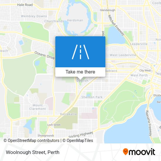 Woolnough Street map