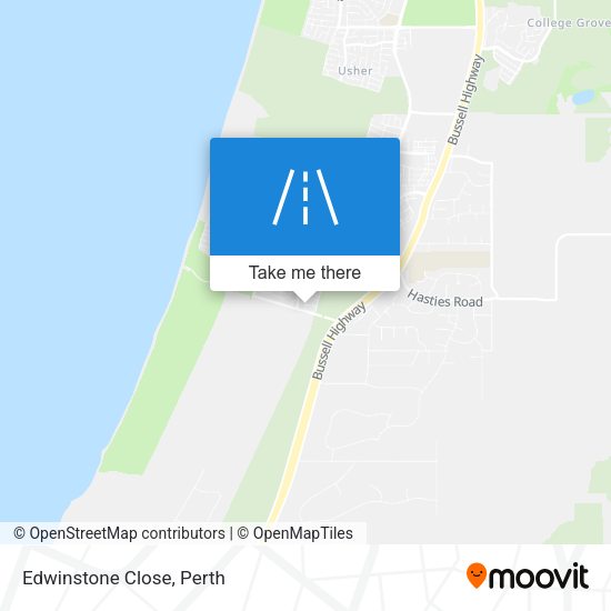 Edwinstone Close map