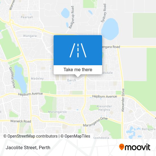 Jacolite Street map