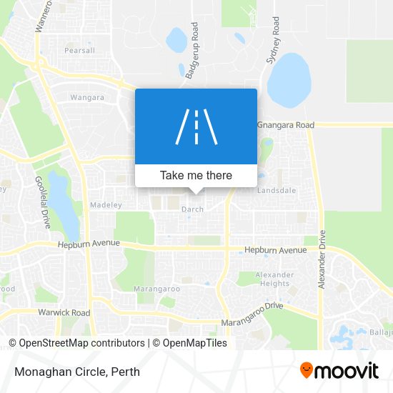Monaghan Circle map