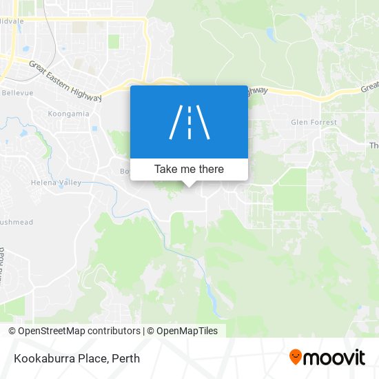 Kookaburra Place map