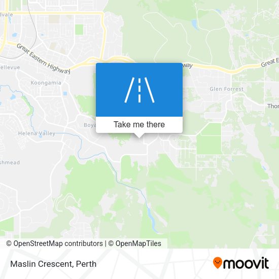 Maslin Crescent map