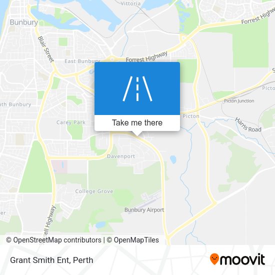 Grant Smith Ent map
