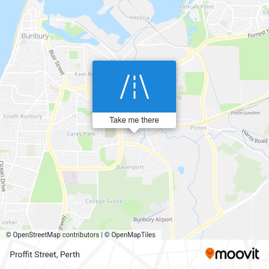 Proffit Street map