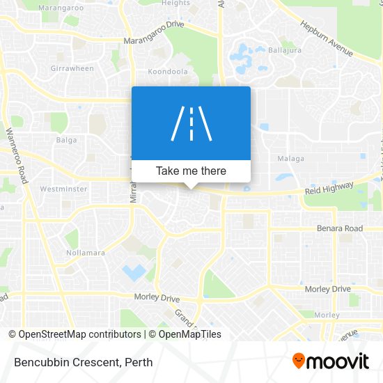 Bencubbin Crescent map