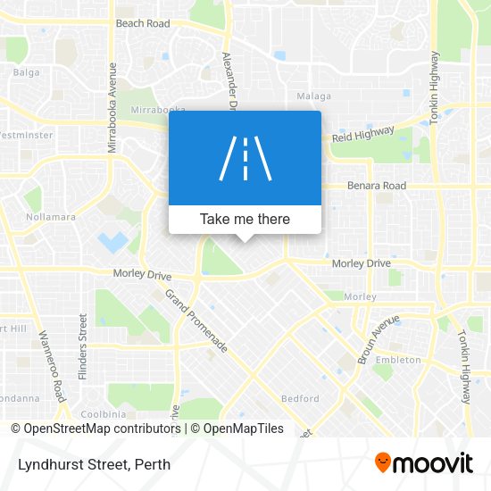 Lyndhurst Street map