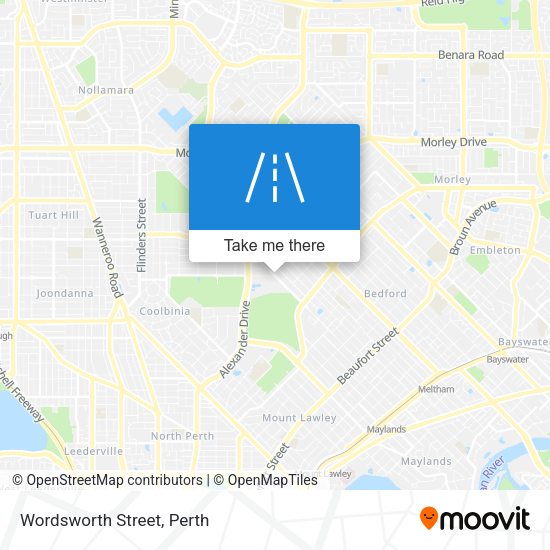Wordsworth Street map