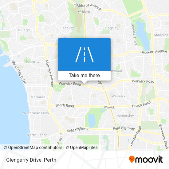 Glengarry Drive map