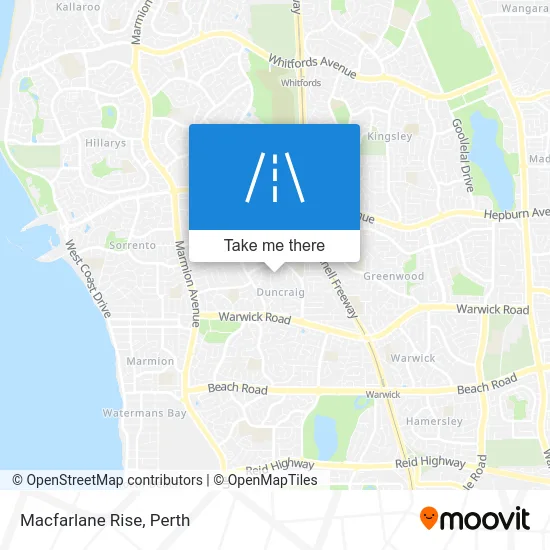 Mapa Macfarlane Rise