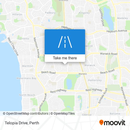 Telopia Drive map