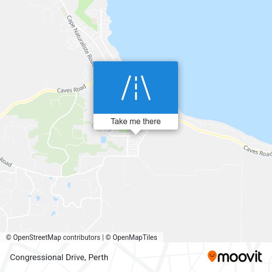 Congressional Drive map