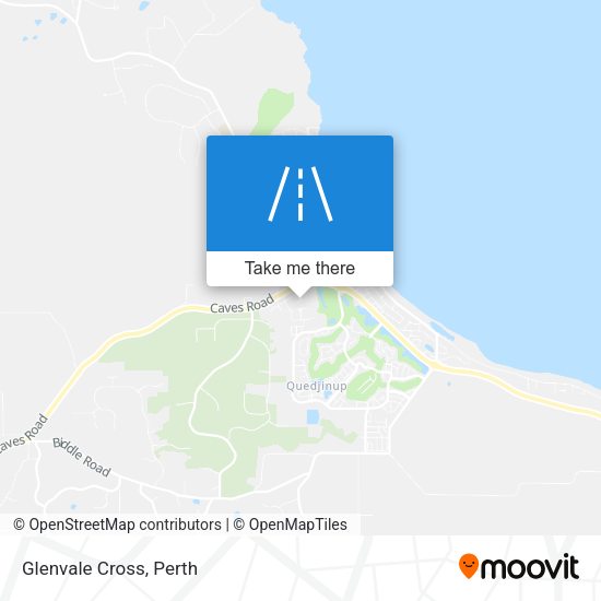 Glenvale Cross map