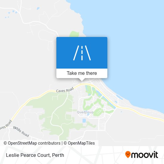 Leslie Pearce Court map