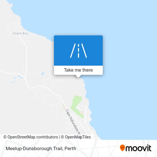 Meelup-Dunsborough Trail map