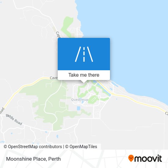 Moonshine Place map