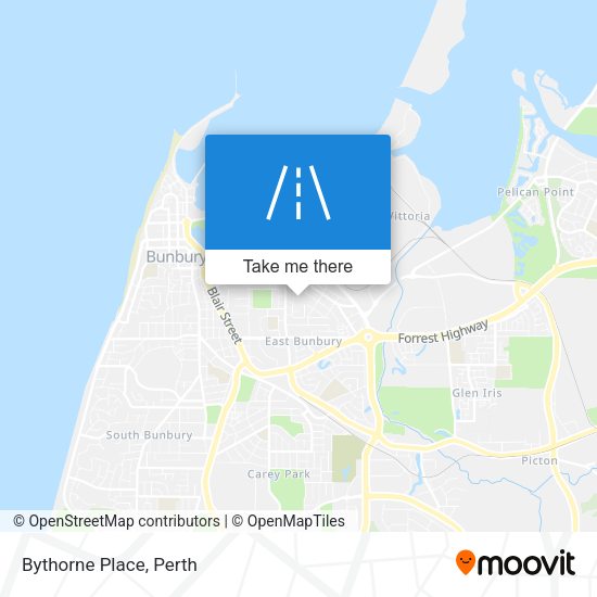 Bythorne Place map