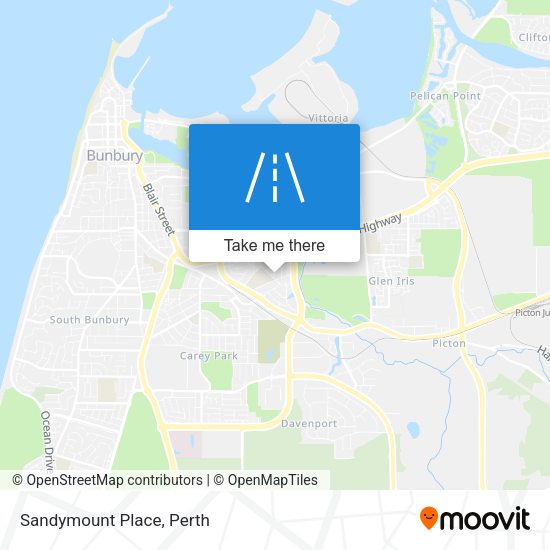 Sandymount Place map