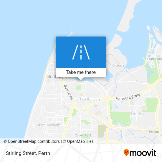 Stirling Street map