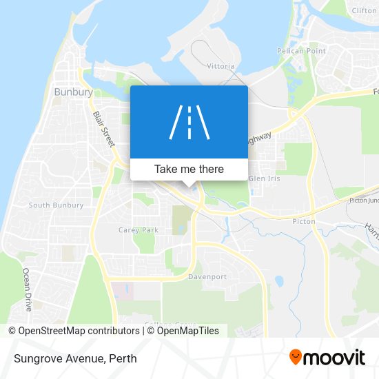 Sungrove Avenue map