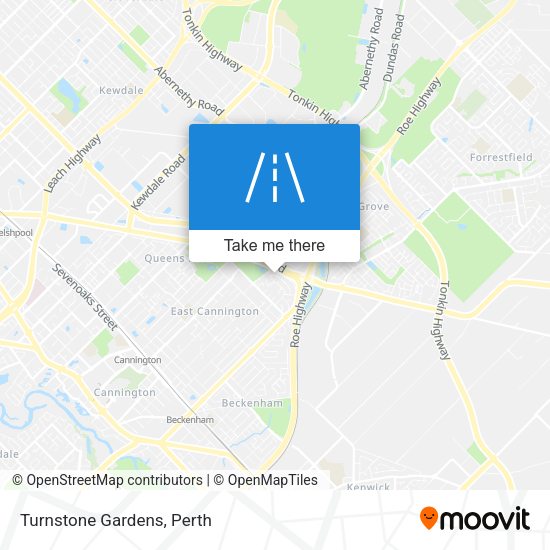 Turnstone Gardens map