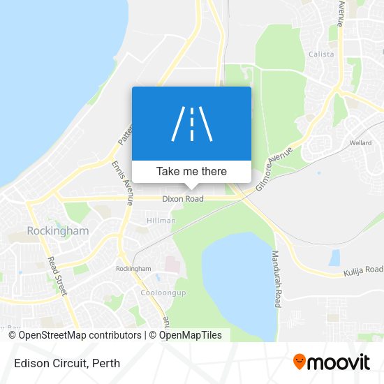 Edison Circuit map