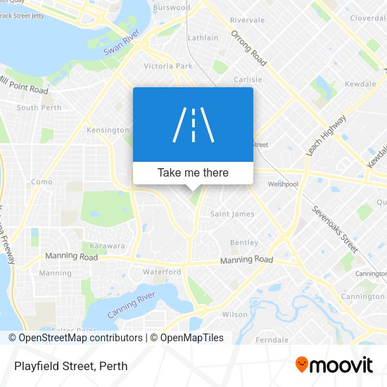 Playfield Street map