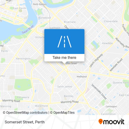 Somerset Street map