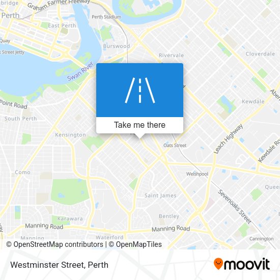 Westminster Street map